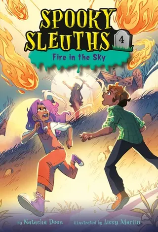 Cover of Spooky Sleuths #4: Fire in the Sky