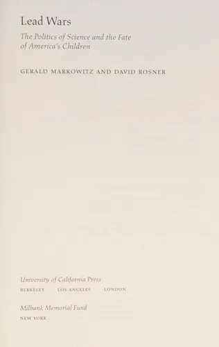 Cover of Lead Wars