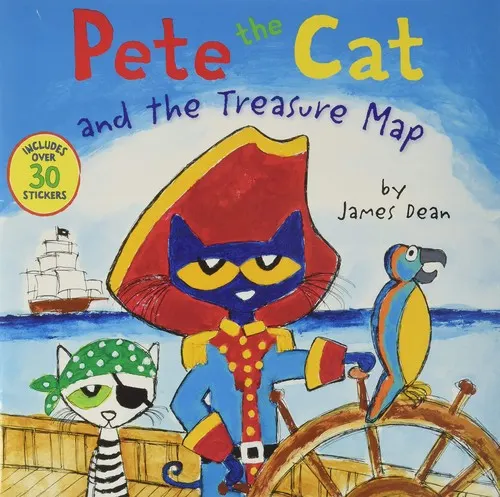 Cover of Pete the Cat and the treasure map