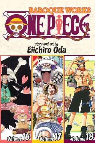 Cover of One Piece, Vol. 6 (Carrying on His Will / Hiruluk's Cherry Blossoms / Ace Arrives)