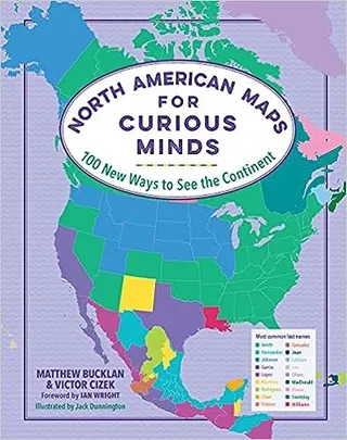 Cover of North American Maps for Curious Minds