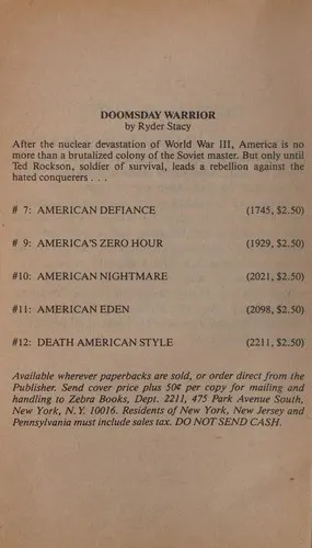 Cover of Death American Style