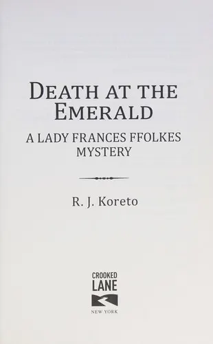 Cover of Death at the Emerald