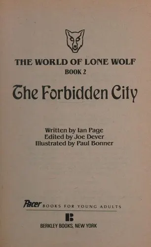 Cover of The Forbidden City (The World of Lone Wolf, Book 2)