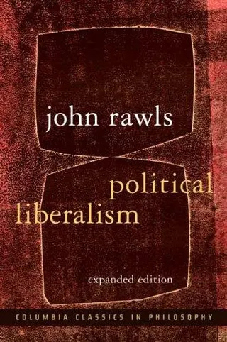 Cover of Political liberalism