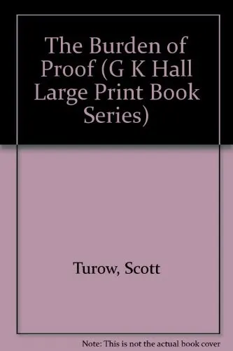 Cover of The burden of proof