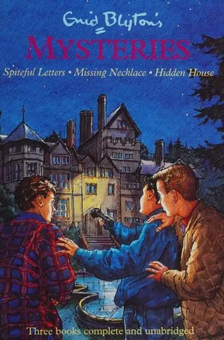 Cover of The Mystery of the Spiteful Letters, The Mystery of the Missing Necklace, The Mystery of the Hidden House