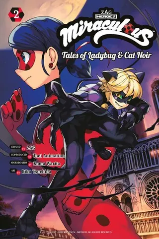 Cover of Miraculous: Tales of Ladybug & Cat Noir (Manga) 2