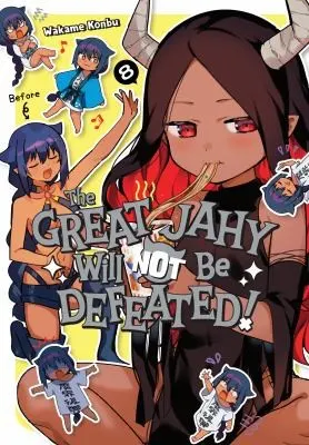 Cover of The Great Jahy Will Not Be Defeated! 08