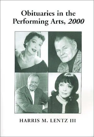 Cover of Obituaries in the Performing Arts, 2000