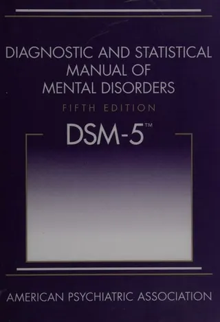 Cover of Diagnostic and Statistical Manual of Mental Disorders, Fifth Edition (DSM-5)