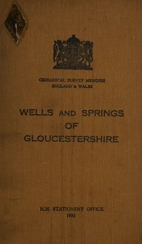 Cover of Wells and springs of Gloucestershire