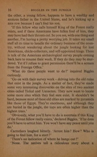 Cover of Biggles in the Jungle