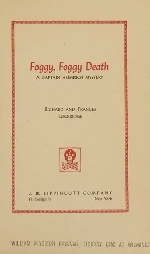 Cover of Foggy, foggy death