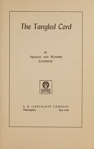 Cover of The tangled cord
