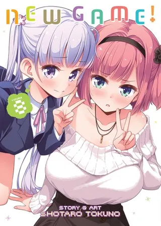 Cover of New Game! Vol. 8
