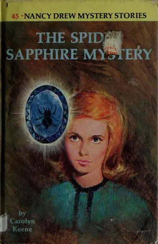 Cover of The spider sapphire mystery