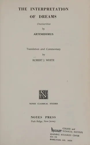 Cover of Oneirocritica