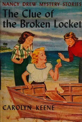 Cover of The clue of the broken locket