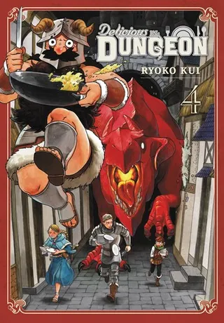 Cover of Delicious in Dungeon, Vol. 4