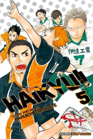 Cover of Haikyu!! Vol. 5