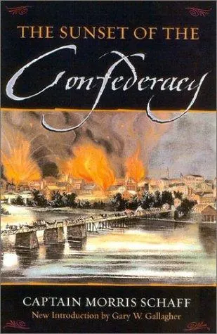Cover of The sunset of the Confederacy