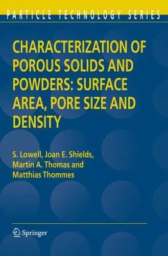Cover of Characterization of porous solids and powders
