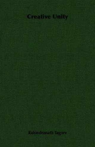 Cover of Creative unity