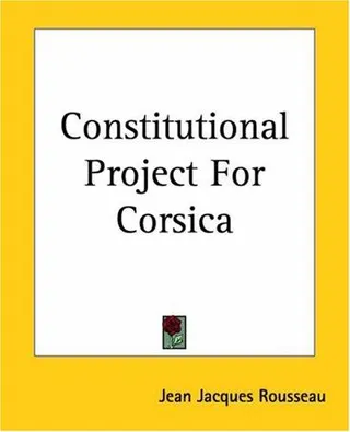 Cover of Constitutional Project For Corsica