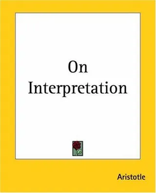 Cover of On Interpretation
