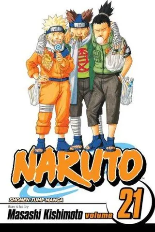 Cover of Naruto, Volume 21