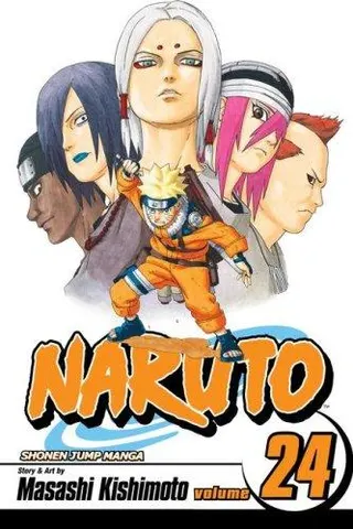 Cover of Naruto, Volume 24
