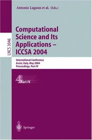 Cover of Computational science and its applications