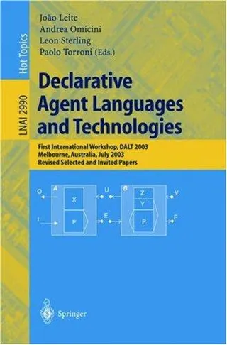 Cover of Declarative agent languages and technologies