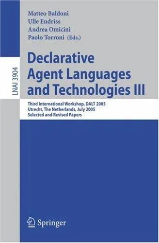 Cover of Declarative agent languages and technologies III