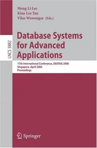 Cover of Database Systems for Advanced Applications (vol. # 3882)