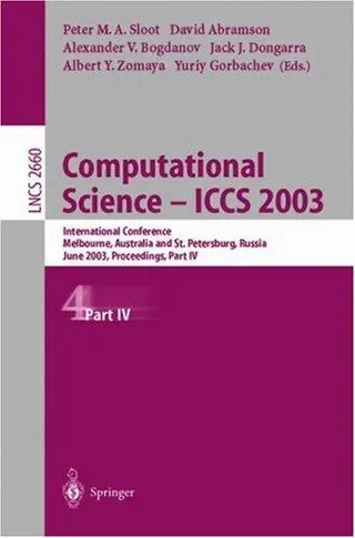 Cover of Computational Science - ICCS 2003