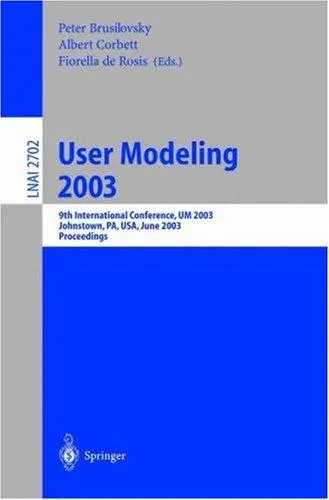 Cover of User Modeling 2003
