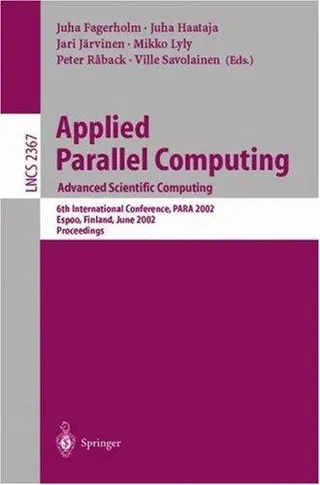 Cover of Applied parallel computing