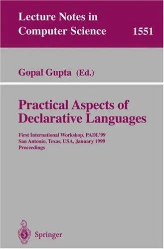 Cover of Practical Aspects of Declarative Languages