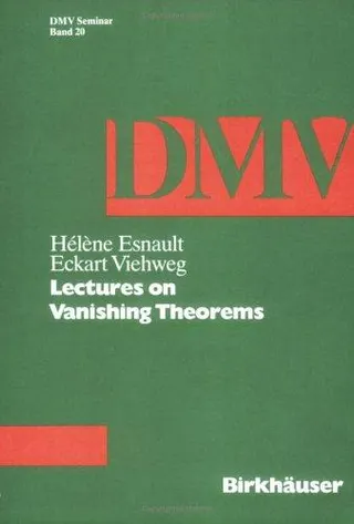 Cover of Lectures on vanishing theorems