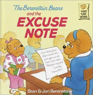 Cover of The Berenstain bears and the excuse note