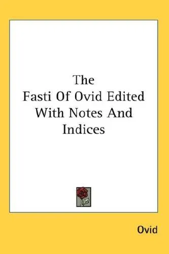 Cover of Fasti
