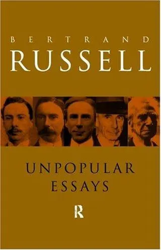 Cover of Unpopular Essays