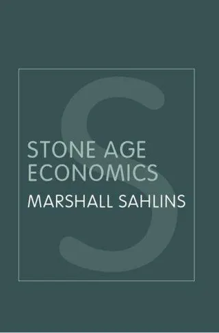 Cover of Stone age economics