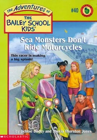 Cover of Sea monsters don't ride motorcycles
