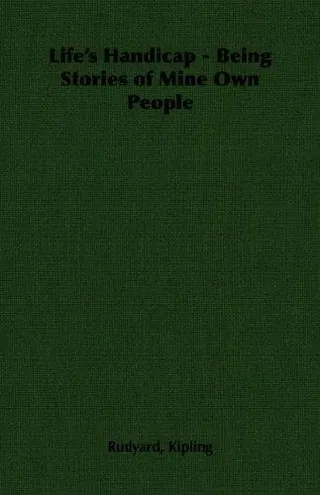 Cover of Life's handicap, being stories of mine own people