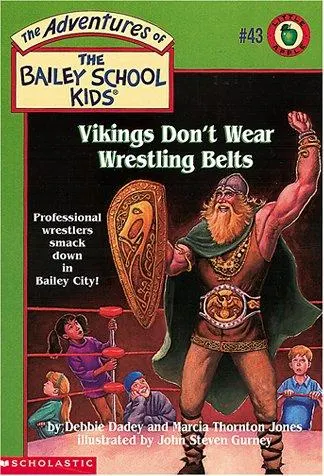 Cover of Vikings don't wear wrestling belts