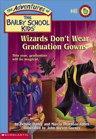 Cover of Wizards don't wear graduation gowns