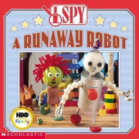 Cover of I spy a runaway robot